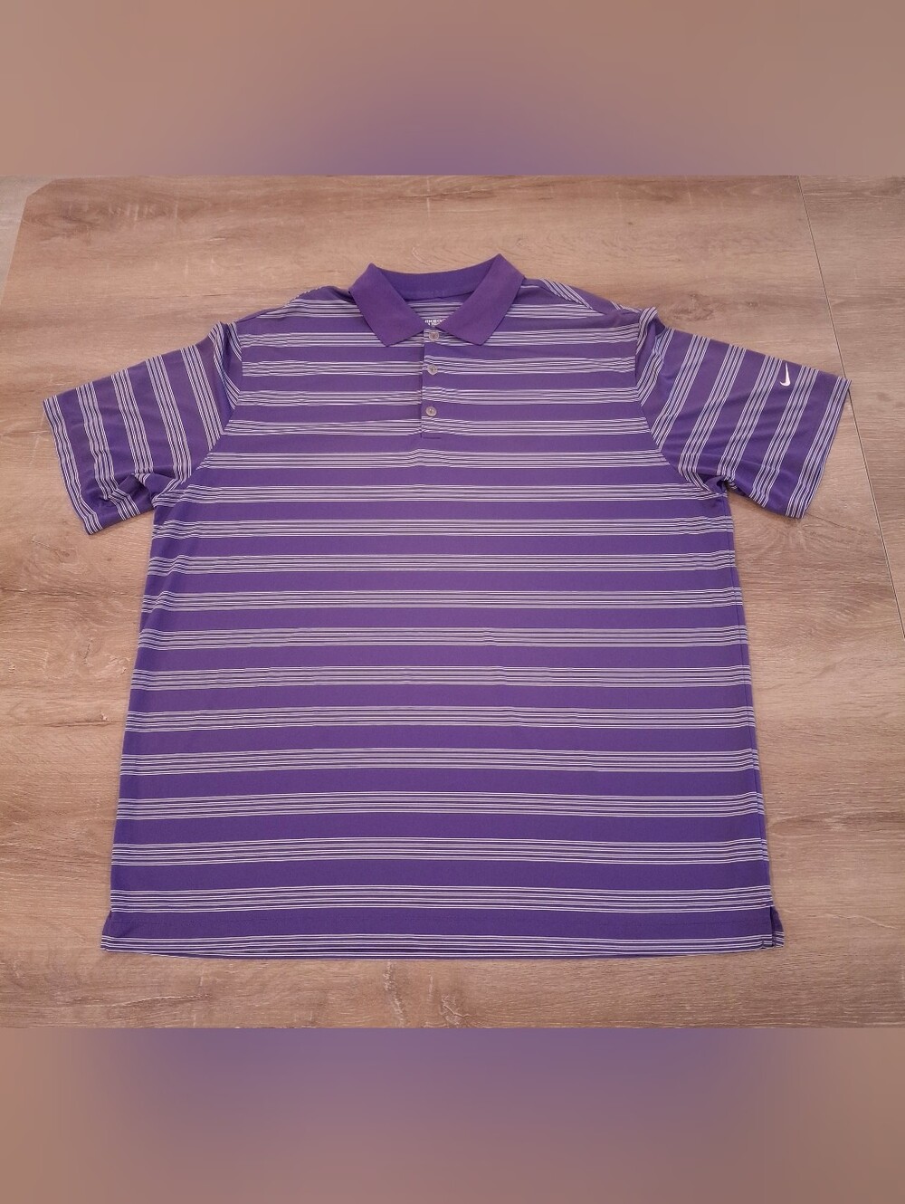 Nike Golf Tour Performance Ridgewood Country Club Polo Men's 2XL Purple